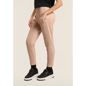 Pantaloni Sportivi Cropped con risvolto e strass FREDDY