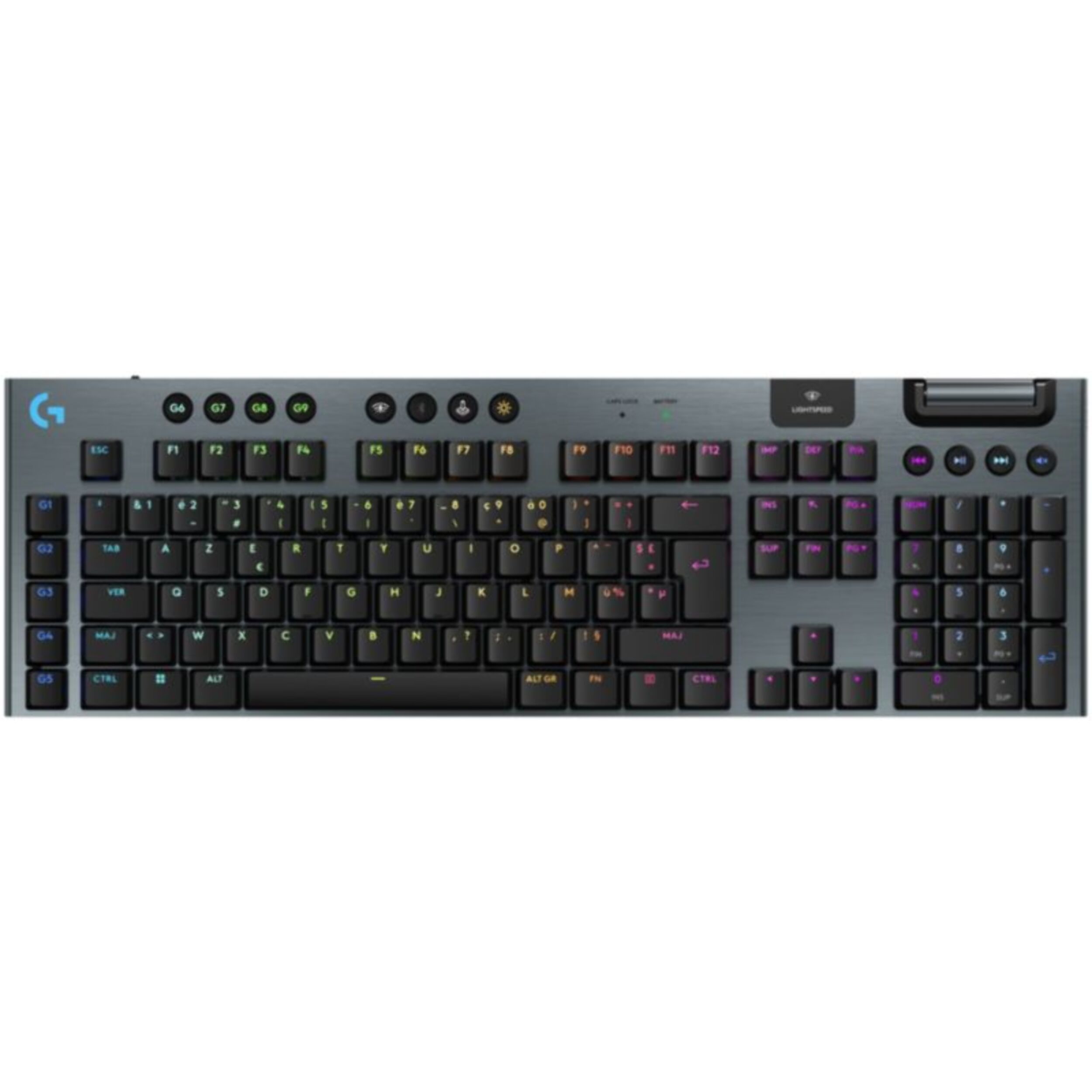 Clavier gamer sans fil LOGITECH G915 X Lightspeed Clicky Noir