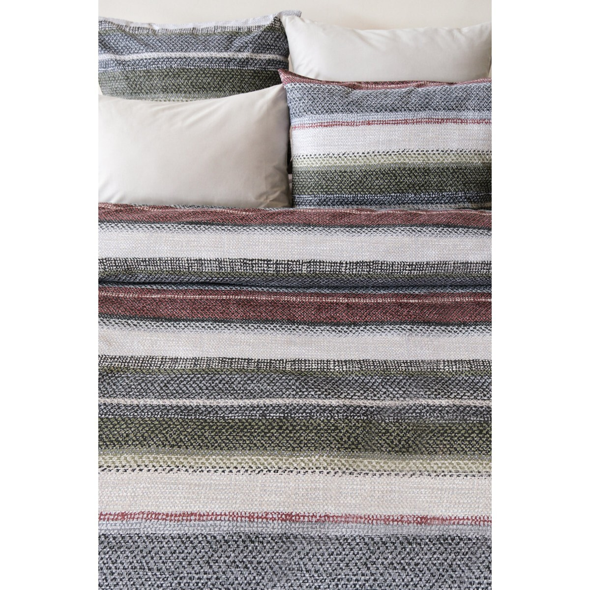 Parure de lit 100% coton imprimé "Morgan"