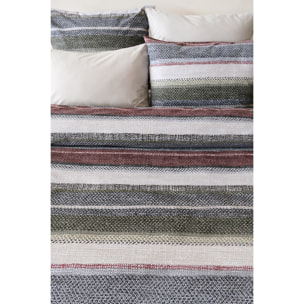 Parure de lit 100% coton imprimé "Morgan"