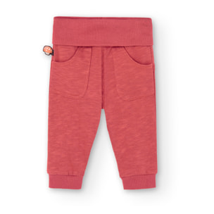 Pantalón felpa flamé de bebé niño -BCI