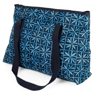 Bolso Shopper-Tote Itaca Solite Azul Marino