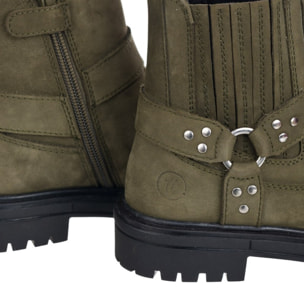 Botin con elastico - Piel