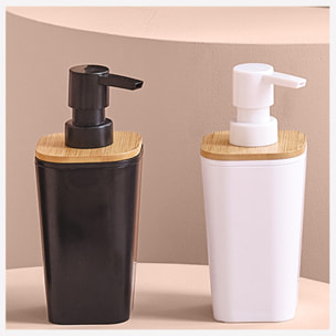 Distributeur à savon 200ml Noir Naturéo
