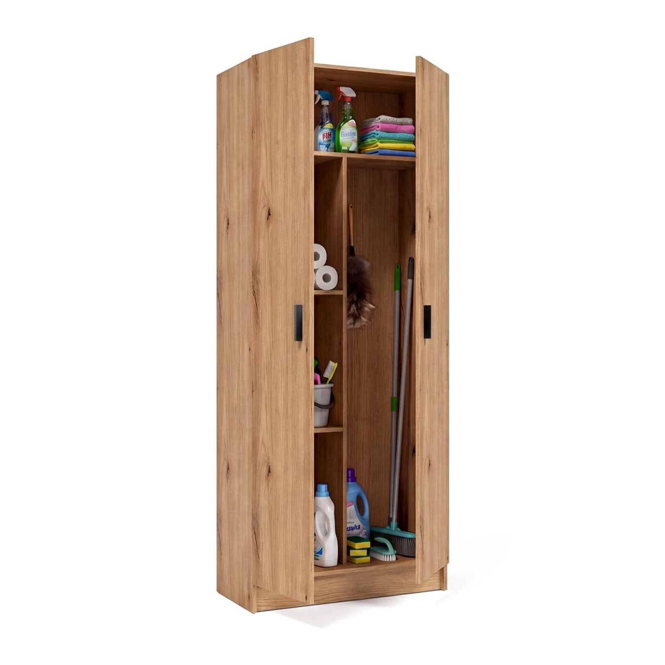 Armario de 2 puertas en alpine oak 73x180 cm Multi Useful 73 Alpine Oak