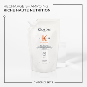 Nutritive - Recharge Shampoing riche haute nutrition pour cheveux très secs 500ml