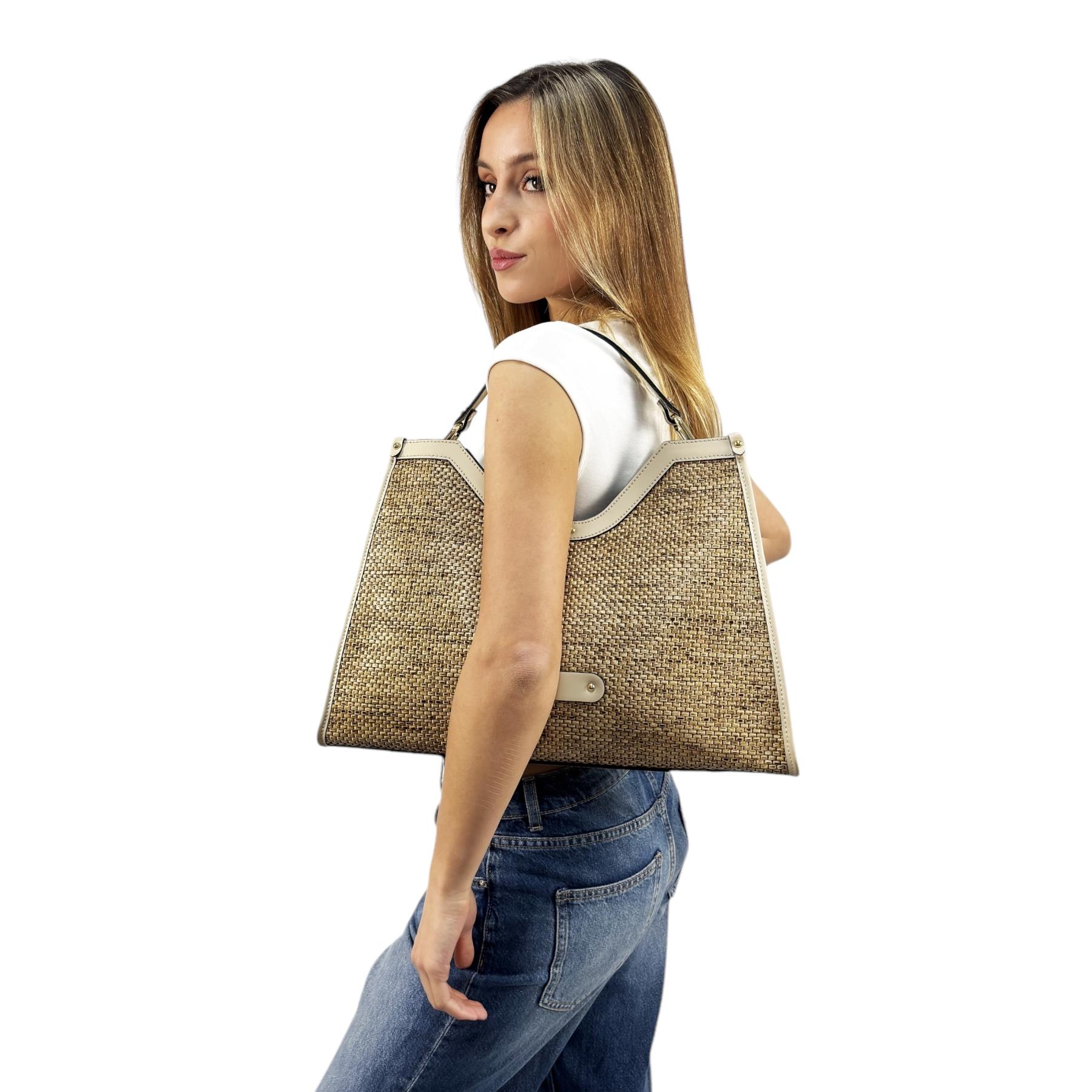 Borsa a spalla Cheval Firenze Capri Beige