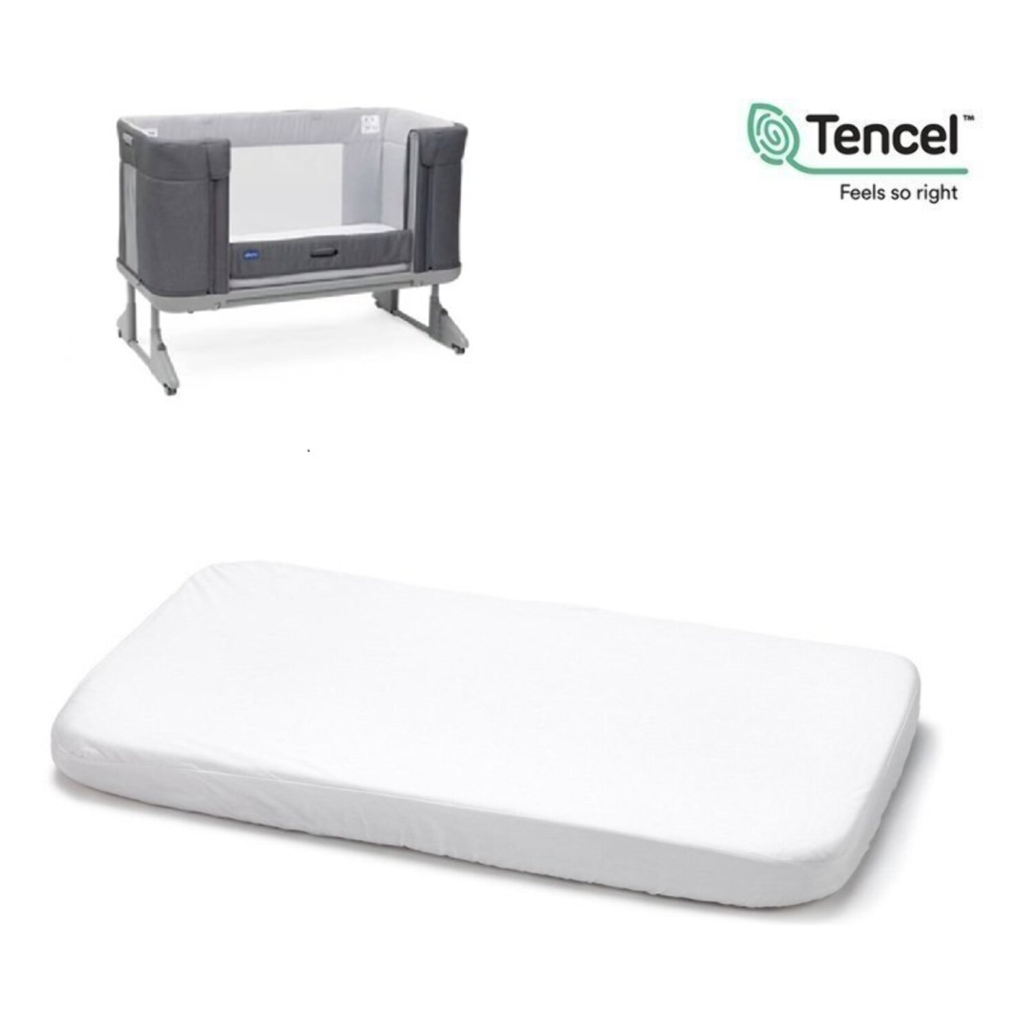 Cambrass Bajera Ajust.Imper.Tencel Minicuna Liso E