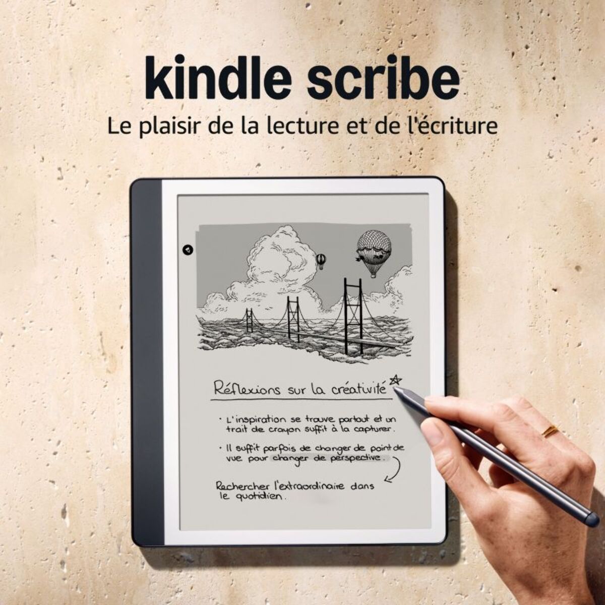 Bloc-notes numérique AMAZON Kindle Scribe 16Go (modèle 2024)