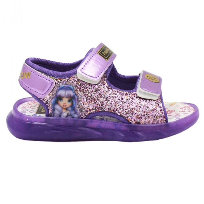 Sandali con Luci Rainbow High Viola Lei Easy Shoes Viola