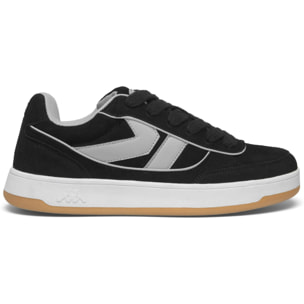 Kappa - Sneakers Uomo Donna Nero - Logo Ollie