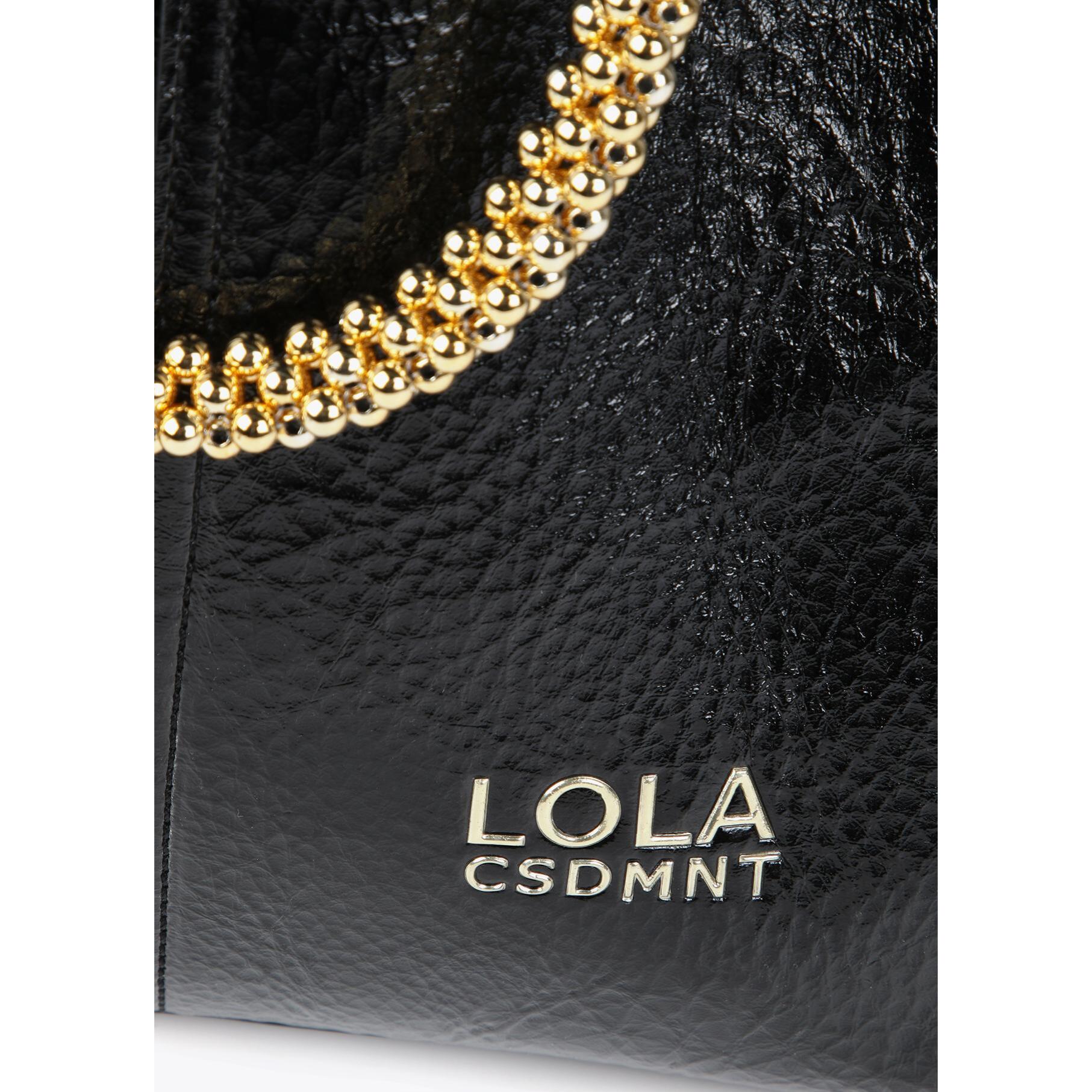 Borsa media metallizzata