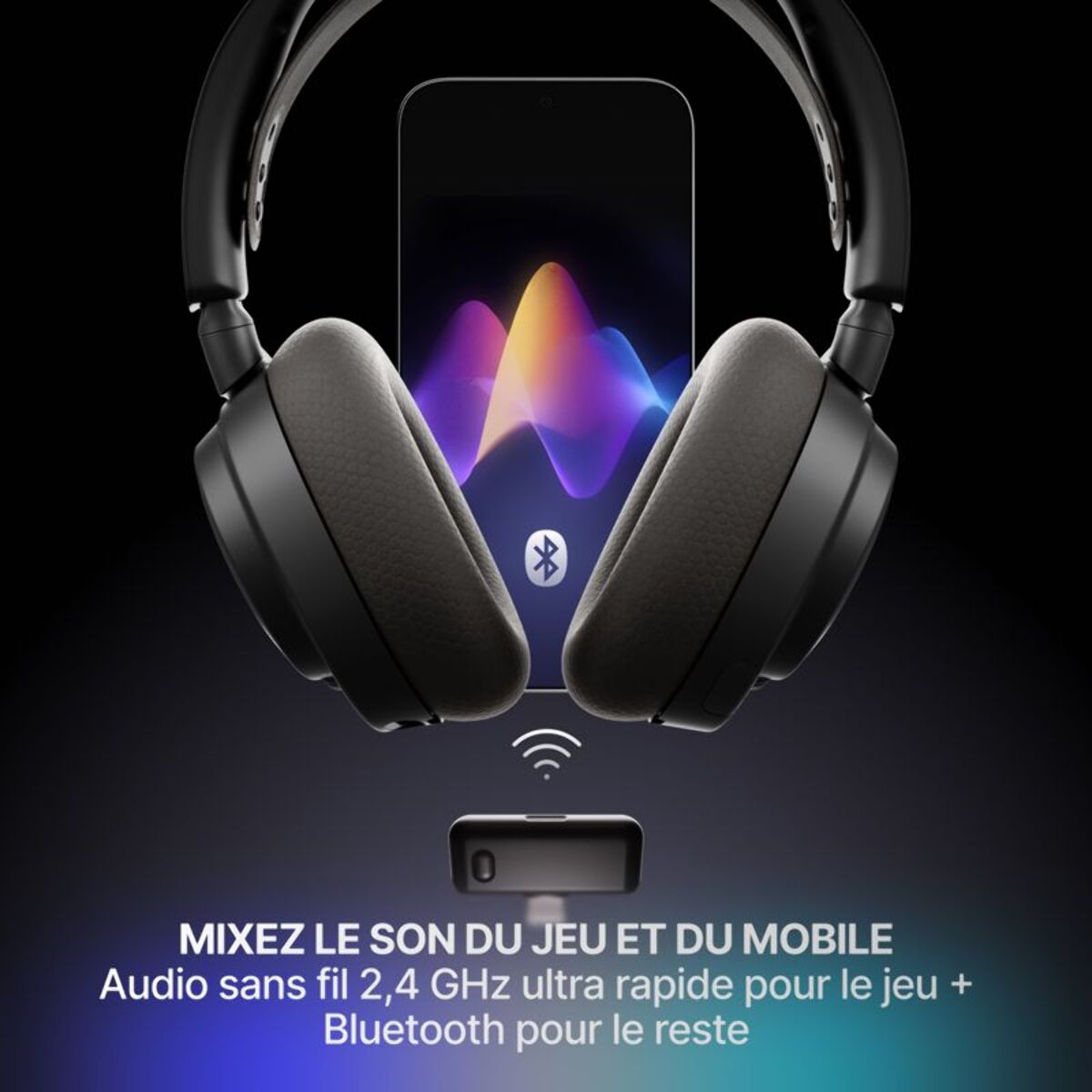 Casque gamer STEELSERIES Arctis Nova 7 Gen 2 Noir