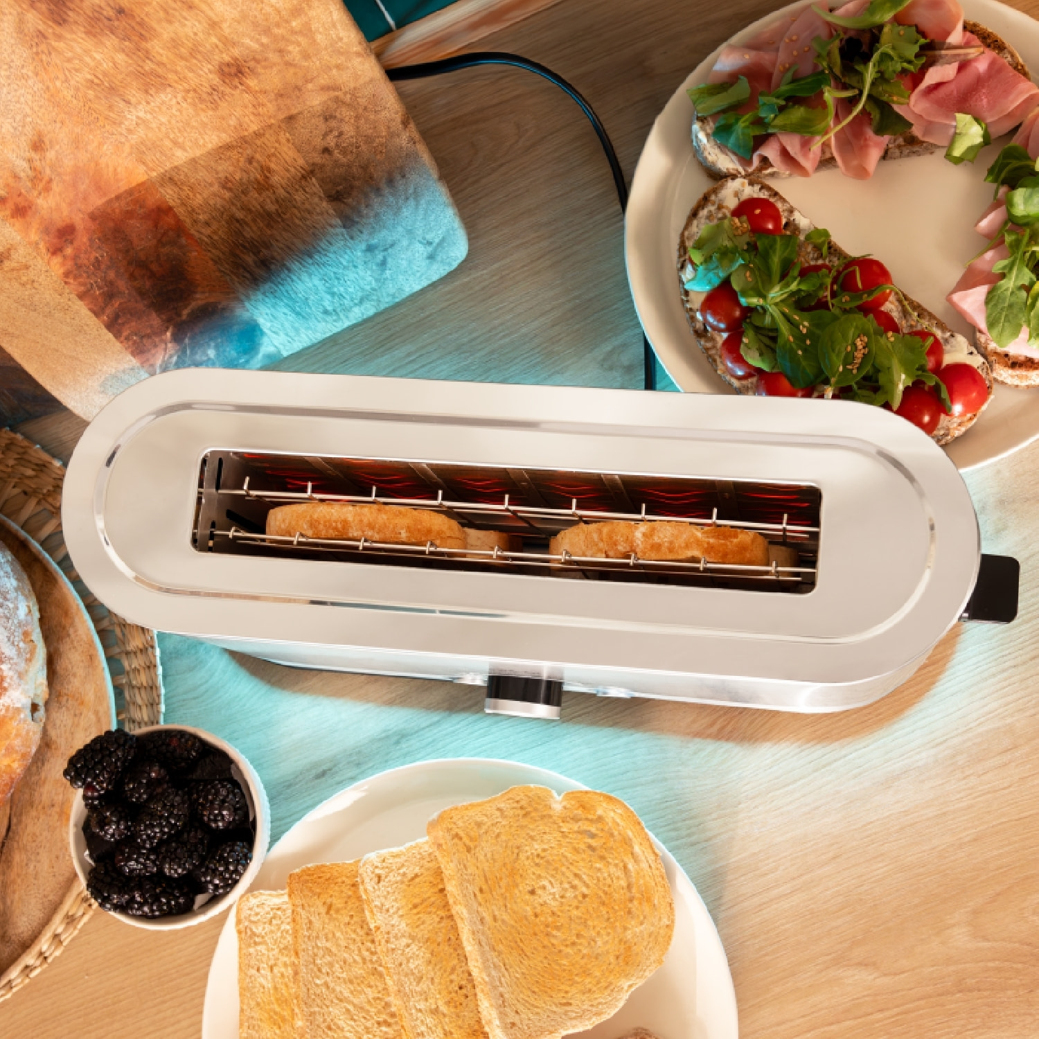 Cecotec Grille-pain vertical Shine&Toast Extra