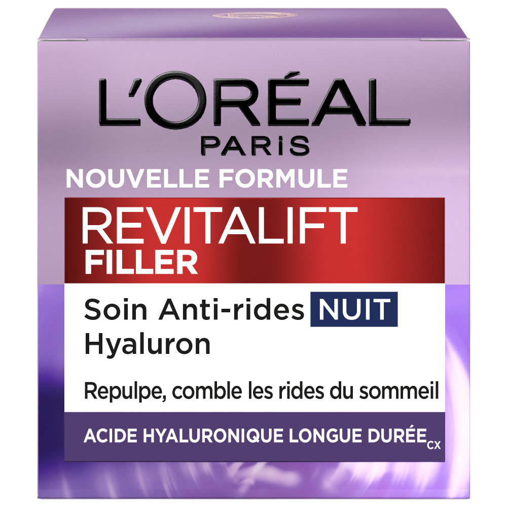 L'Oréal Paris Revitalift Filler Soin Anti-rides Nuit Hyaluron 50ml