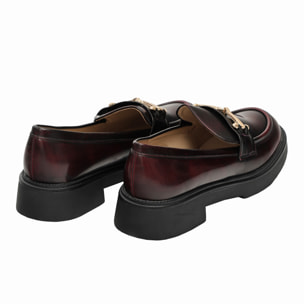 Mocassini con accessorio - tacco 4,0 cm