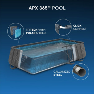 Bestway Piscine hors sol rectangulaire APX 365 Solo Pool 956 x 488 x 132 cm Bestway