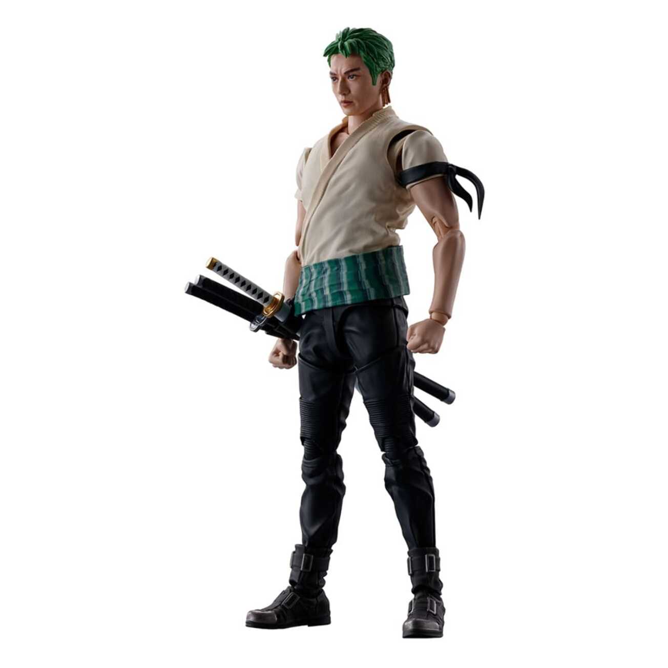 One Piece S.h. Figuarts Action Figura Roronoa Zoro (netflix) 14 Cm Bandai Tamashii Nations