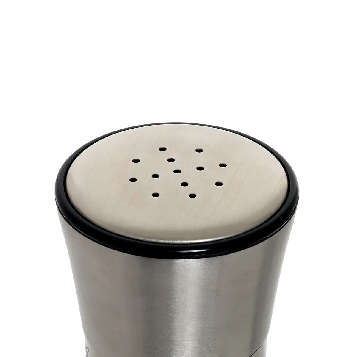Distributeur sel/poivre Nixo rond 7x13,5cm transparent