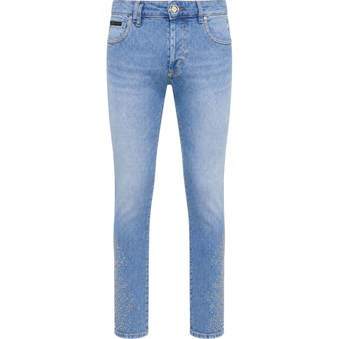 PHILIPP PLEIN Jeans Taglio super dritto