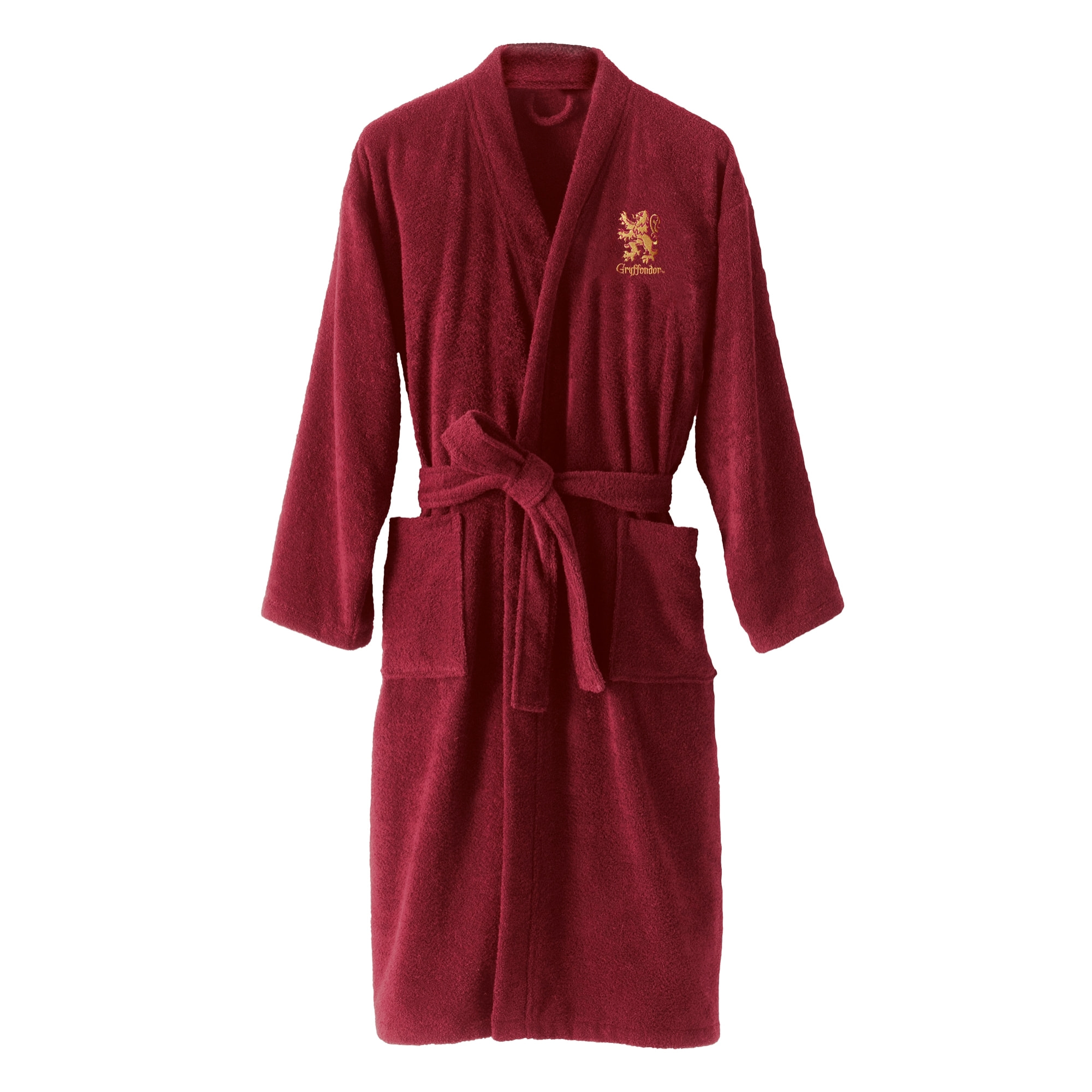 Peignoir brodé 100% coton, HARRY POTTER GRYFFONDOR