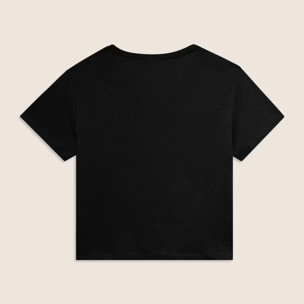 T-shirt Manica Corta Cropped con piccolo Logo FREDDY