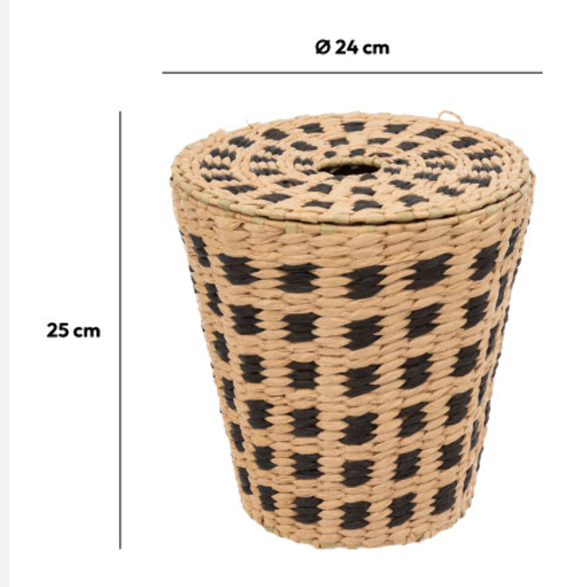 Panier osier 7L Terre Inconnue