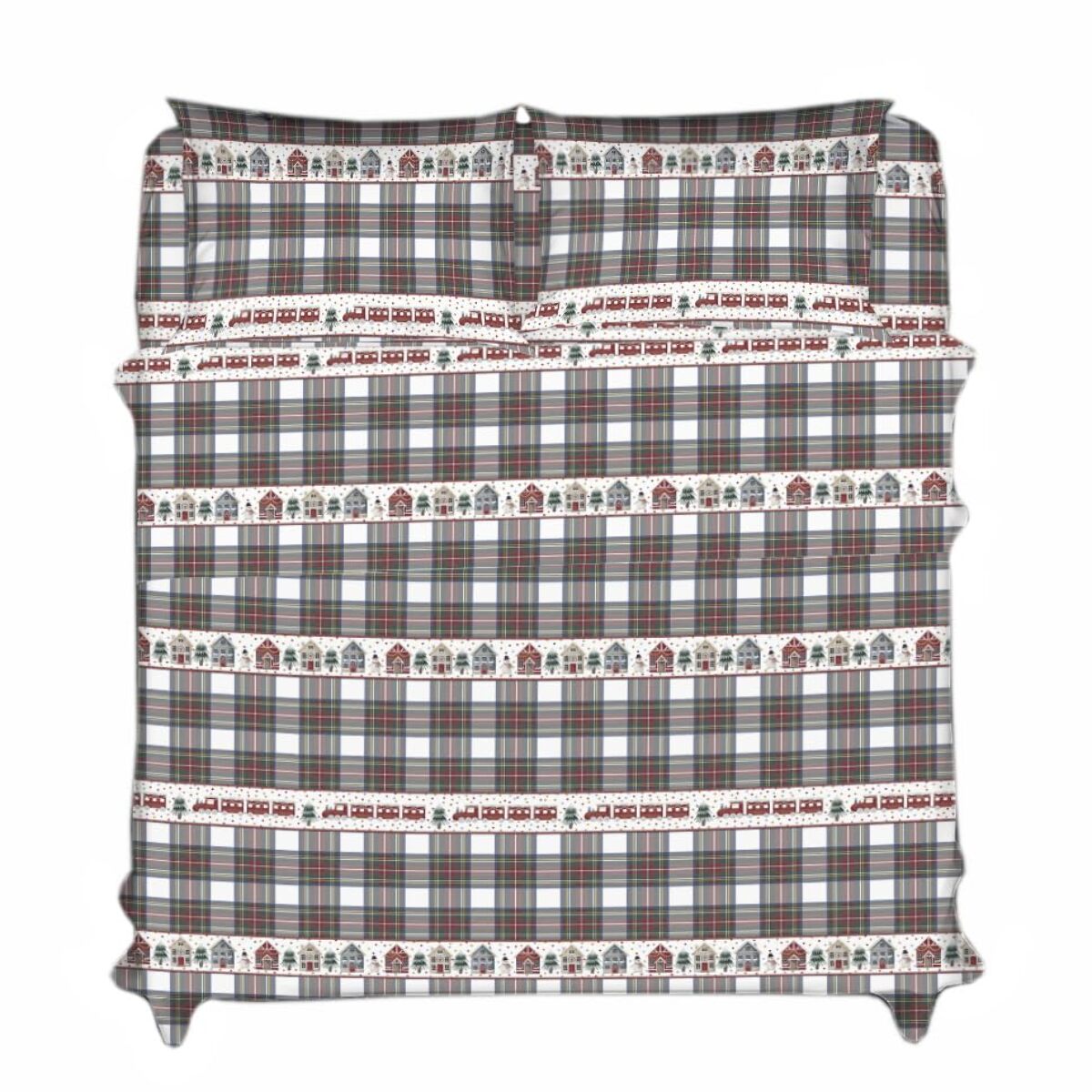 Intrecci – Completo lenzuola in cotone Singolo