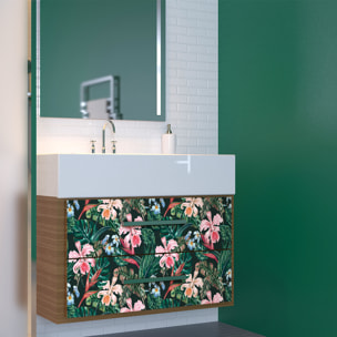 Sticker meuble tropical kwok 60 x 90 cm