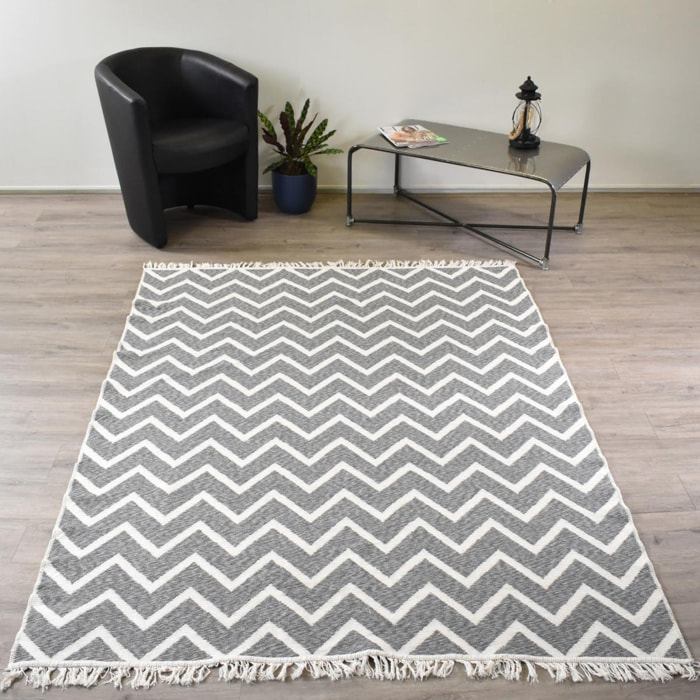 Tapis Kilim reversible JODA en Coton