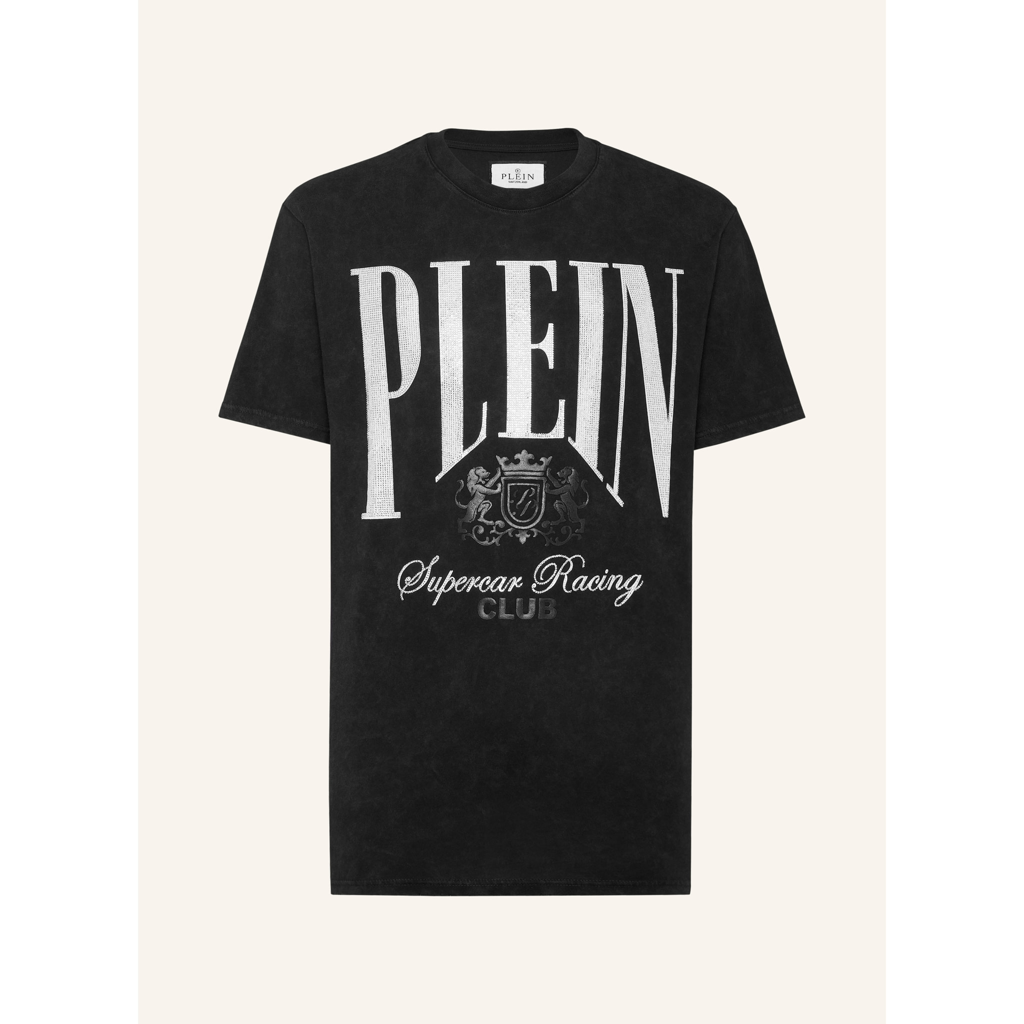 PHILIPP PLEIN T-Shirt Round Neck RACING