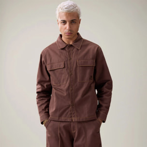 Kappa - Camisas De Abrigo Hombre Marrón - Authentic Olivio