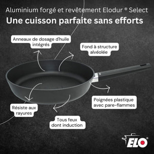 Poêle 24 cm antiadhésive sans PFAS Elo Smart Wave