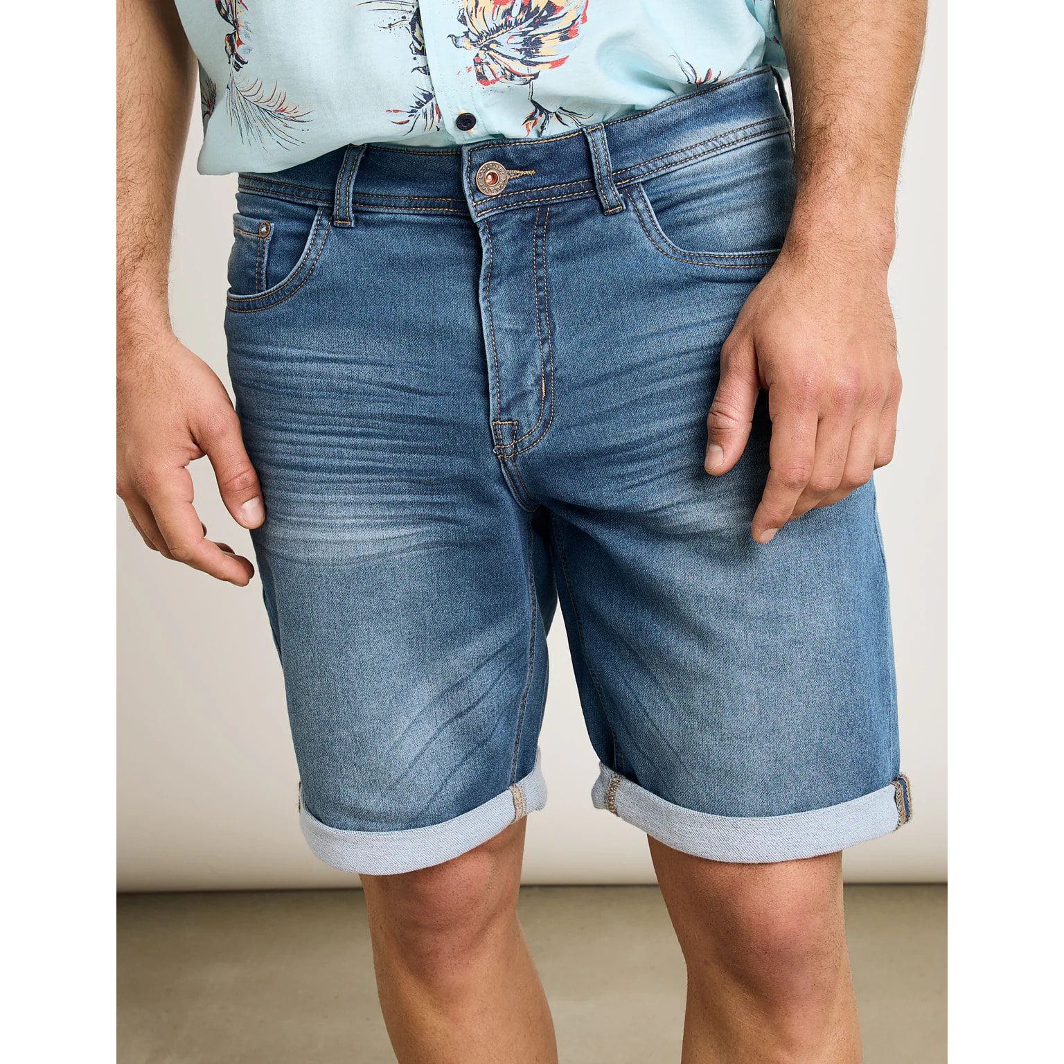 Bermuda Denim Denim Oscuro - Selbourne