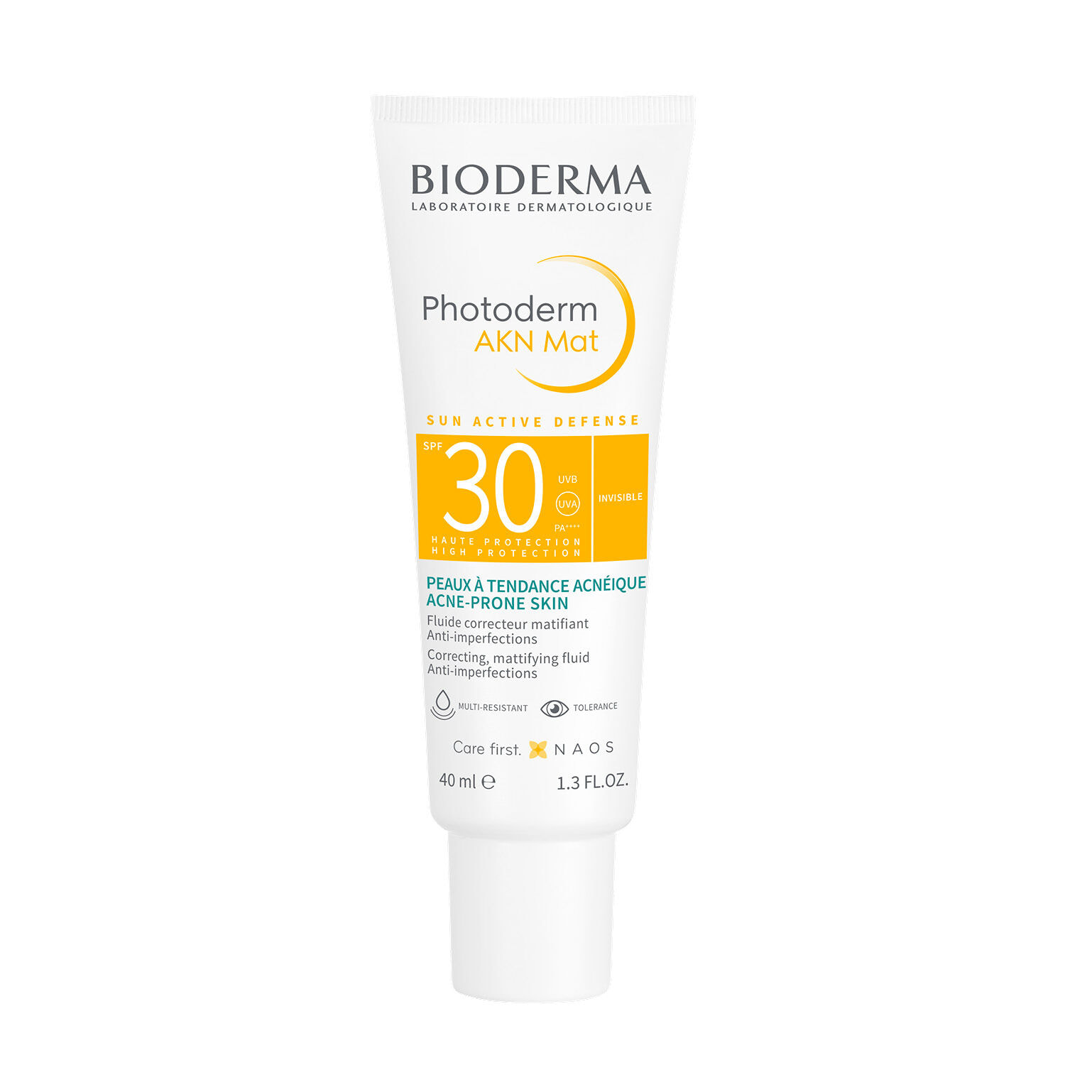 Photoderm AKN Mat - Fluide Correcteur Matifiant Anti-Imperfections SPF 30 - 40 ml