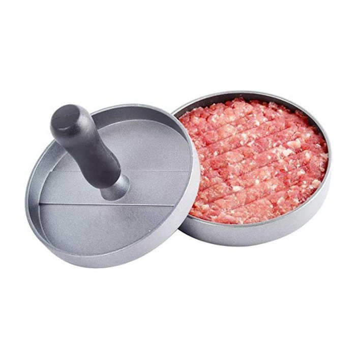 Presse à burger avec poignée en bois Herzberg HG8104