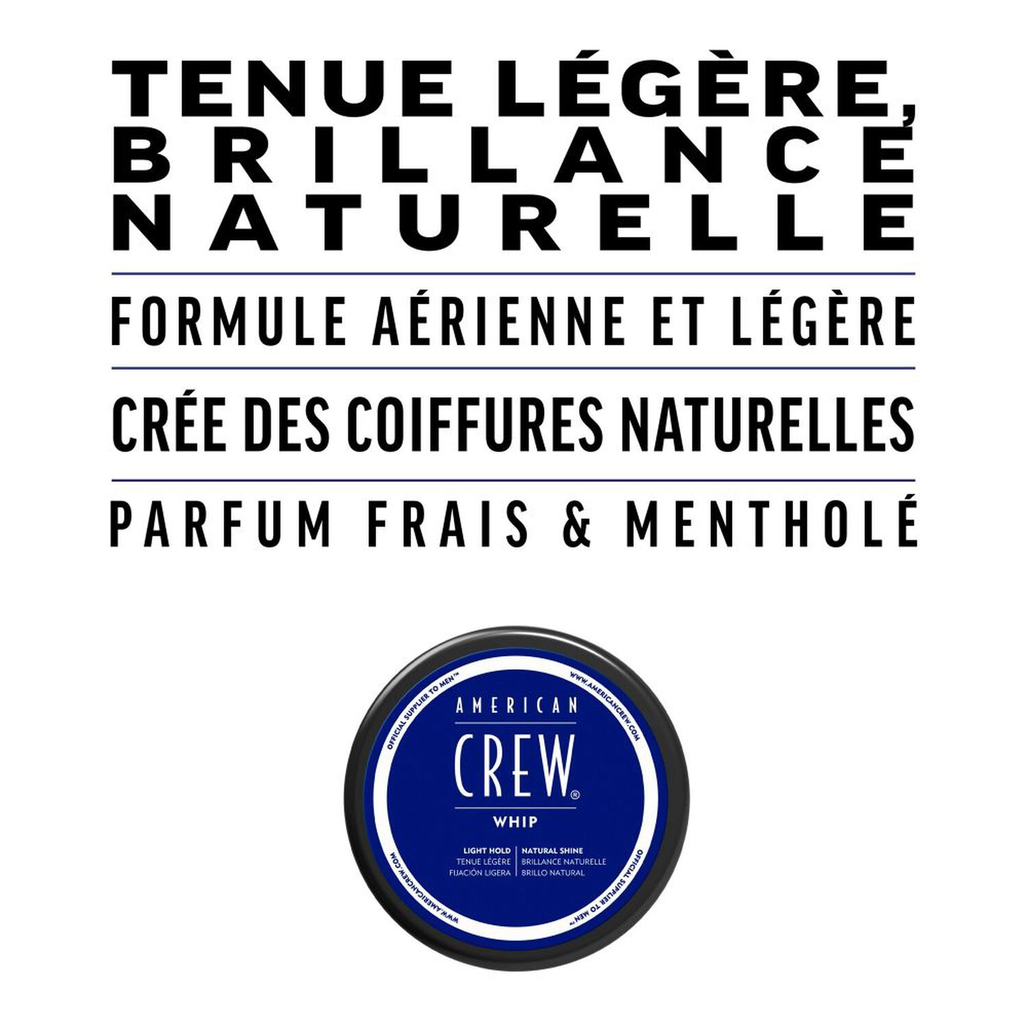WHIP - Crème Coiffante 85 g