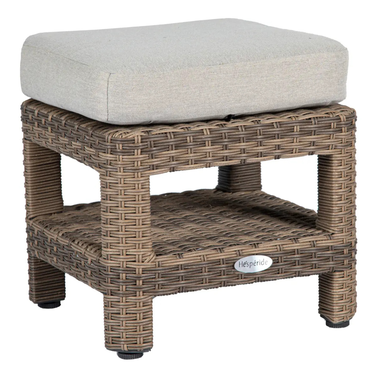 Pouf de jardin carré Polynésia Naturae