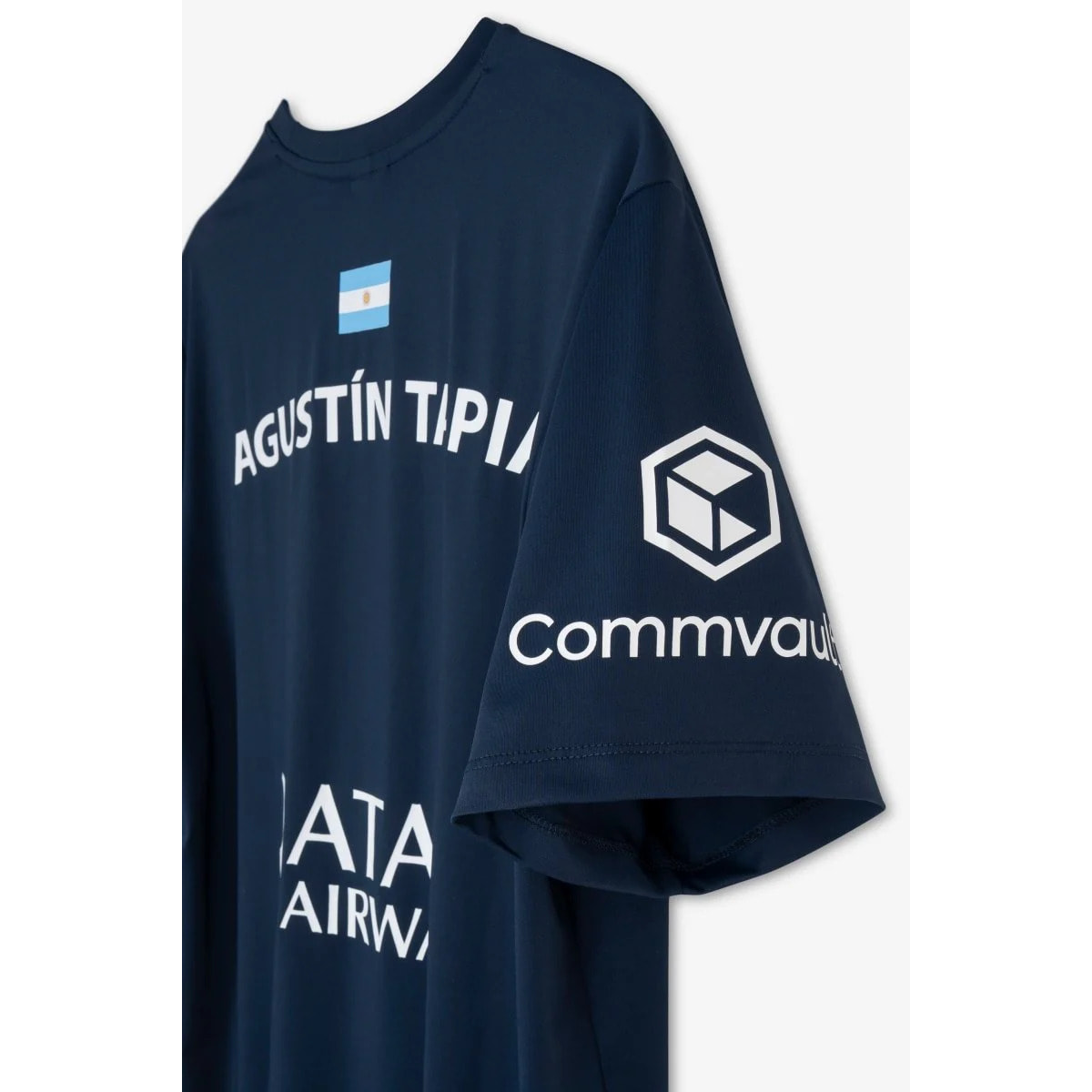 Camiseta Sponsors AT10 Azul Oscuro de Agustín Tapia 2026