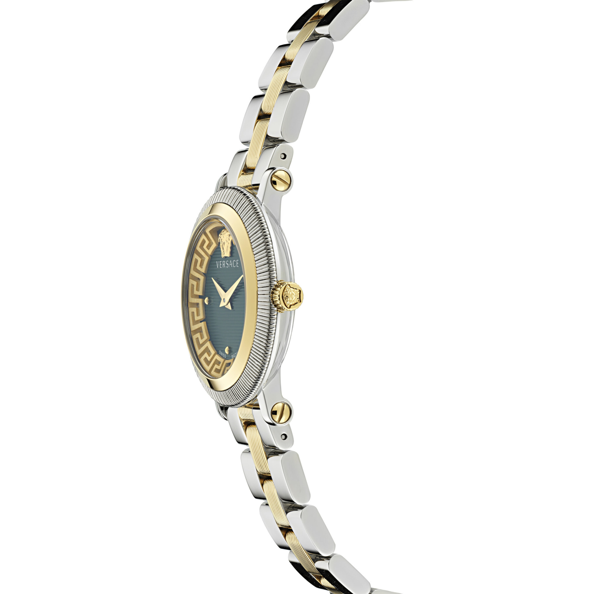 Versace Reloj Analógico De Cuarzo Greca Style