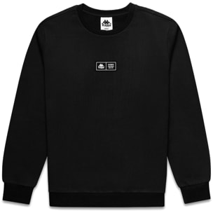 Kappa - Felpe Uomo Nero - Nymphe