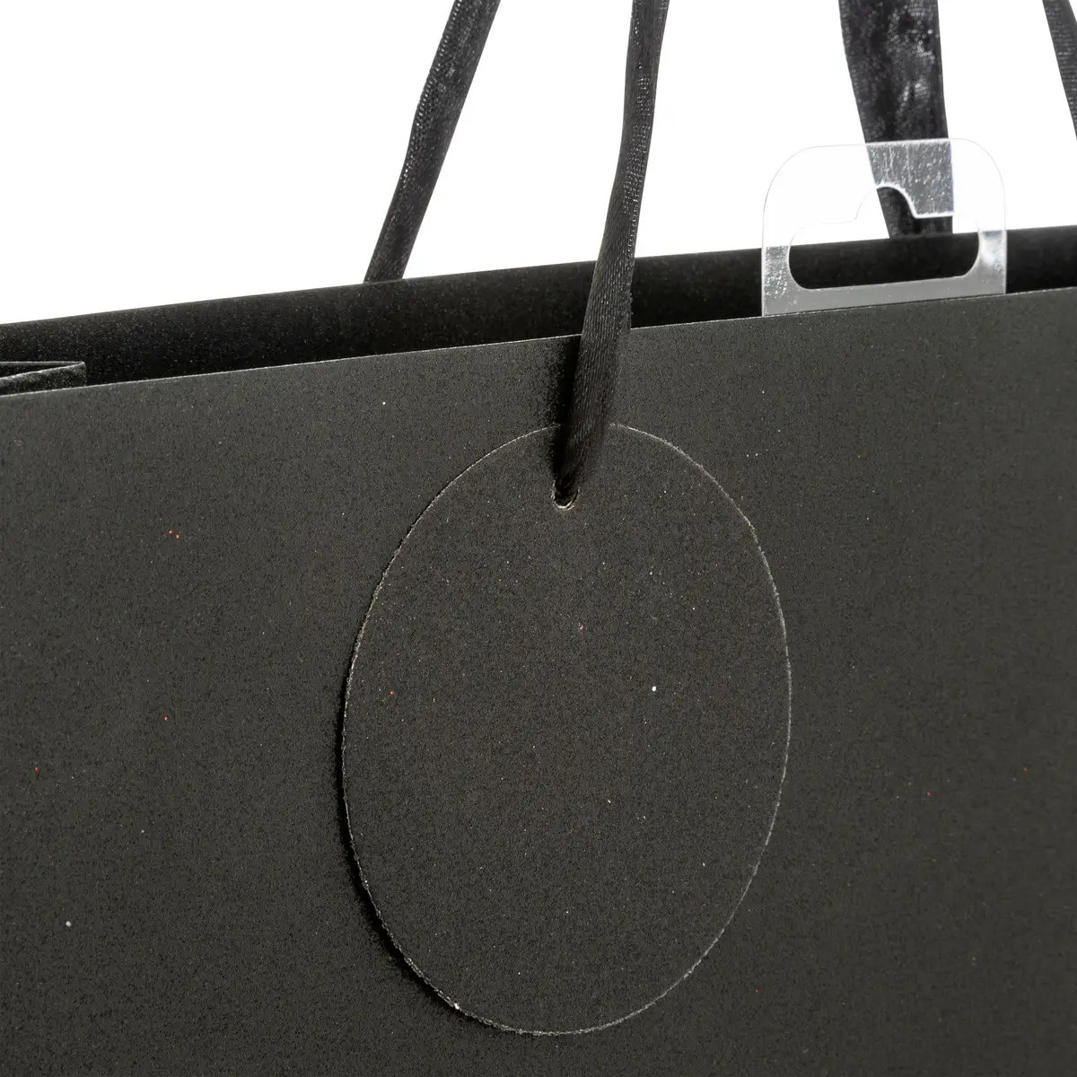 Sac cadeau paillettes grande taille noir