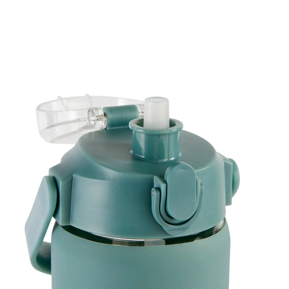 Bouteille en verre et silicone avec paille et housse 1L