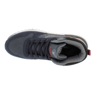 Armata di Mare Scarpe Uomo Stivaletti Casual Stringati con Soletta Rimovibile in Memory Foam AMU W23N414 Navy