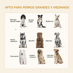 Jaula para Perros de Madera Superficie Mesa de Centro 94x60x71,5cm con 2 Puertas