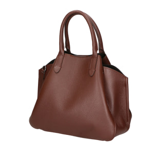 Borsa a mano da Donna Vincenza in Vera Pelle Made in Italy 20x30x15 cm