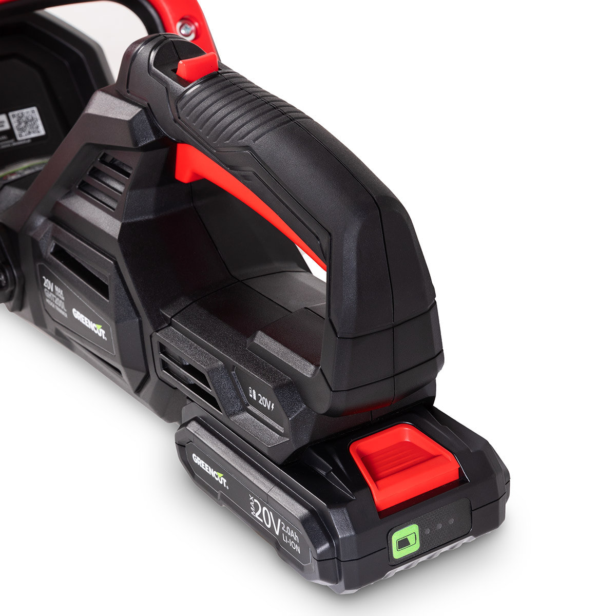 Cortasetos de batería de Litio 20V para 2,0Ah/4,0Ah - Greencut GHT200L -