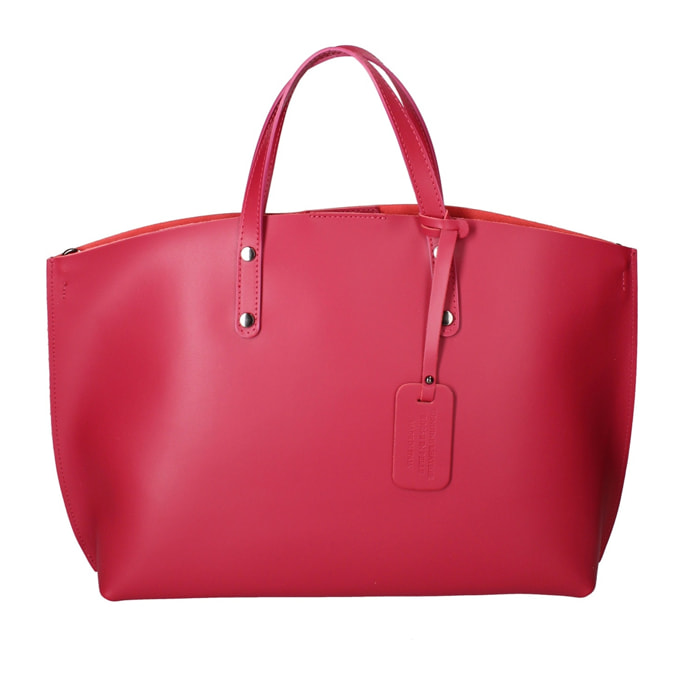 Borsa a mano da donna - Modello Lumena - Vera pelle - 48.0 x 31.0 x 11.0 cm