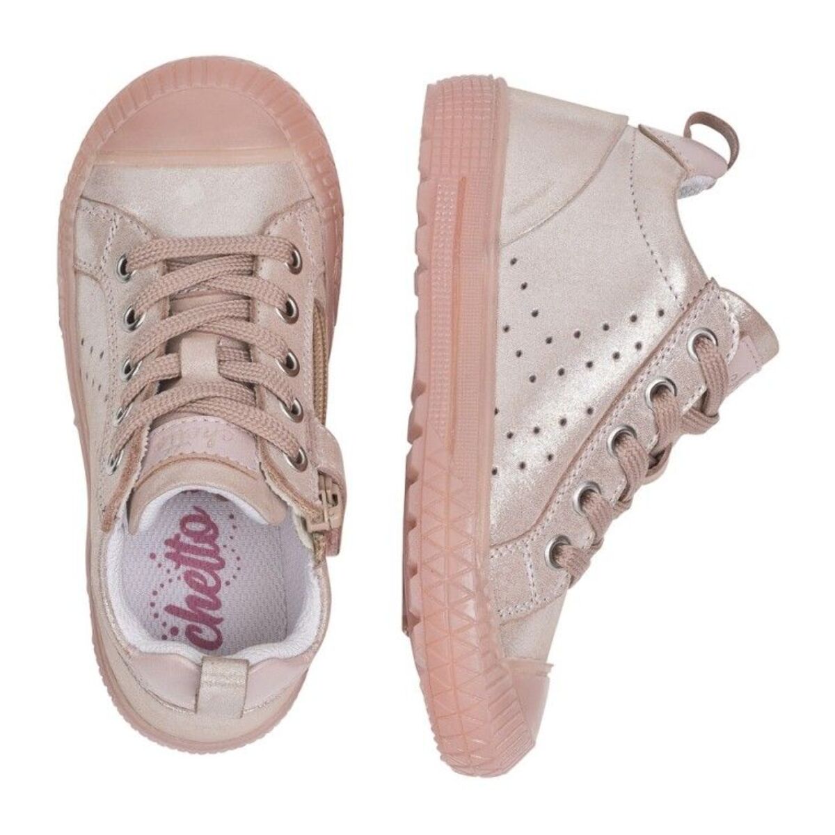 Deportiva alta con cordones - Casual