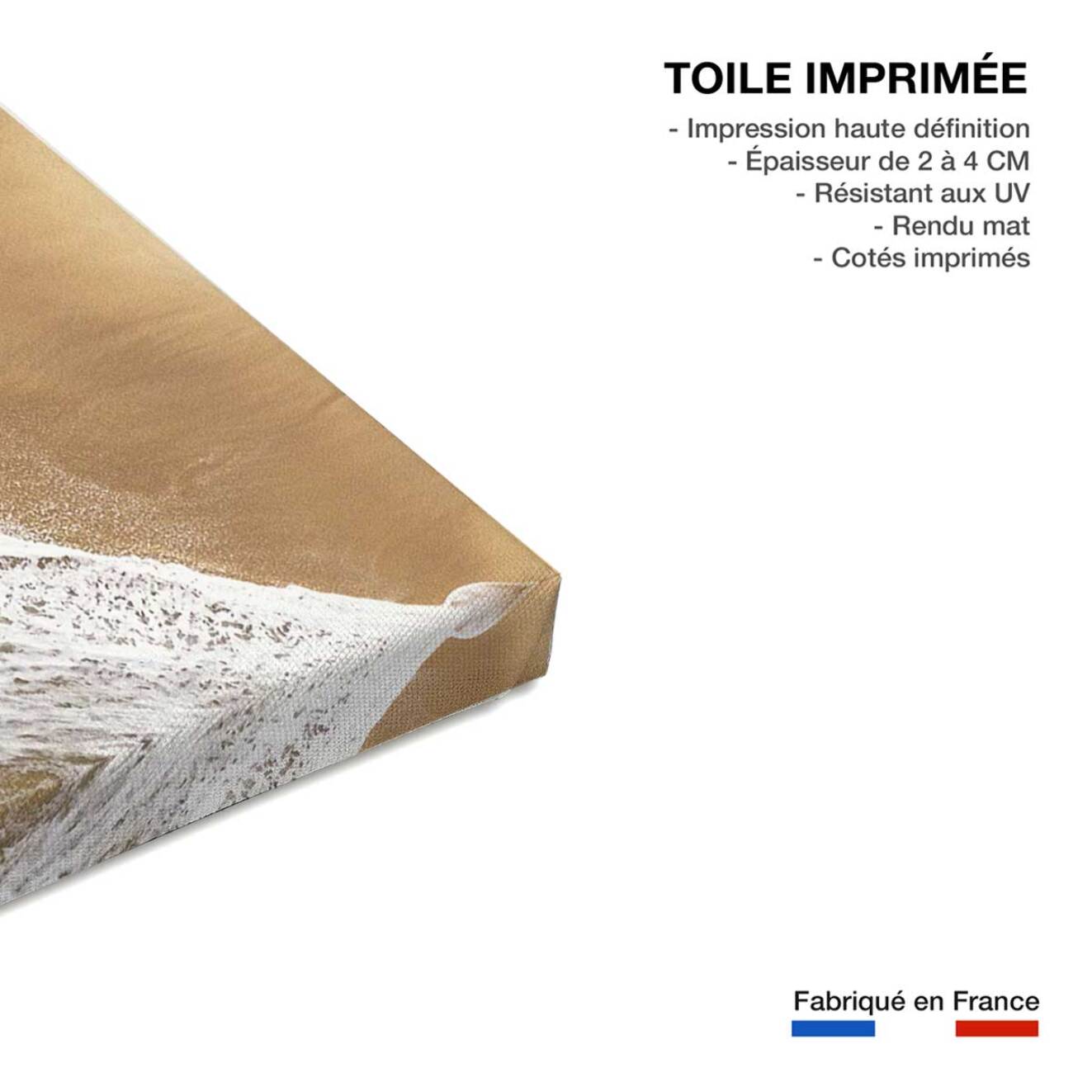 Tableau mer et plage magie de l'ocean  Toile imprimée